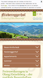 Mobile Screenshot of niedereggerhof.it